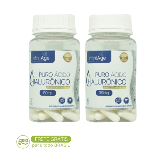 Kit 2 Unidades Puro Ácido Hialurônico 150mg