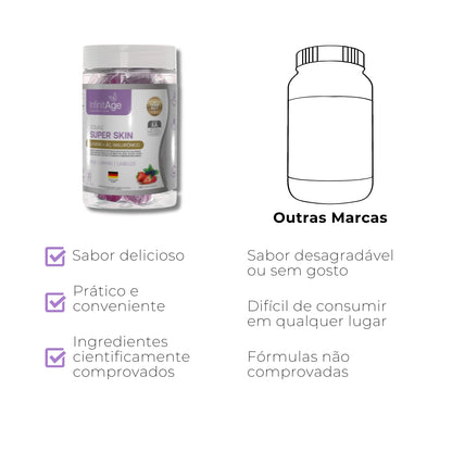 Kit 4 Unidades Gomas Super Skin