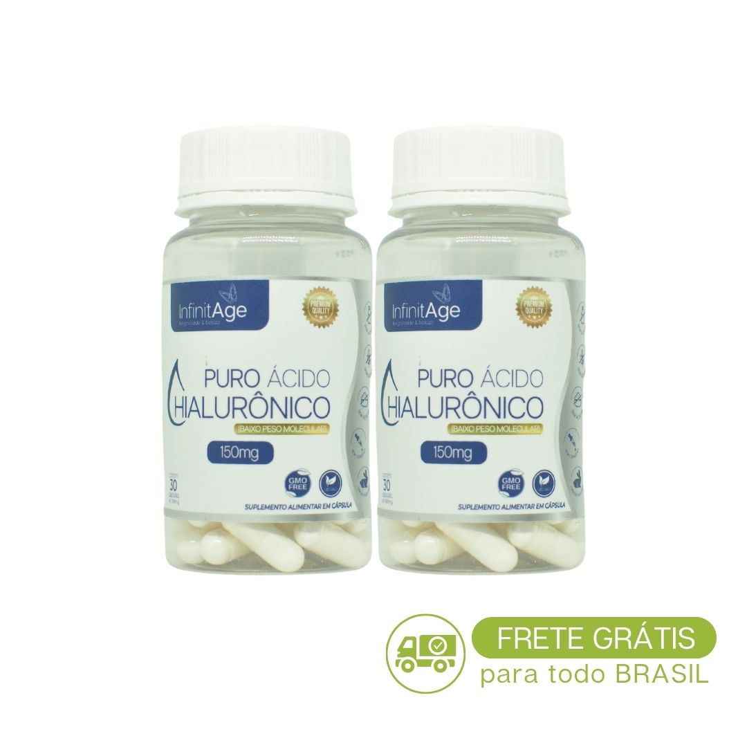 Kit 2 Unidades Puro Ácido Hialurônico 150mg